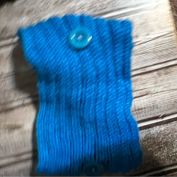 Boutique Winter knit ear warmers head bands with button various colors - Picture 9 of 15